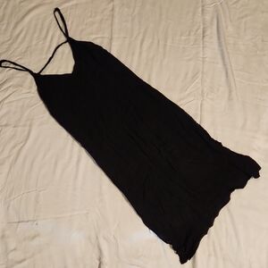 Forever 21 Black Midi Dress